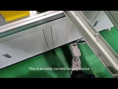 一つの渦巻電流装置は,銅の円盤とチューブを同時に2つの作業部位を検出します.