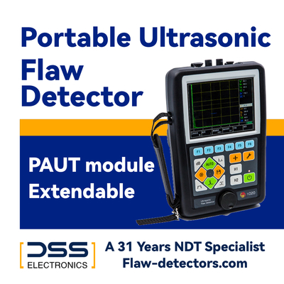 品質 PAUTモジュール拡張機能を備えたポータブル超音波探傷器 | 産業用溶接検査 DSS-1020 工場